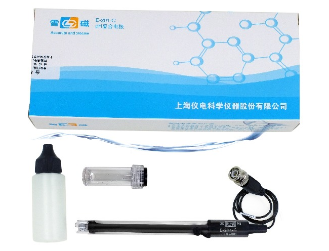 上海雷磁pH复合电极  E-201-C