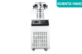 宁波新芝实验型钟罩式冻干机Scientz-18N/D压盖多歧